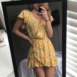 Yellow Romper